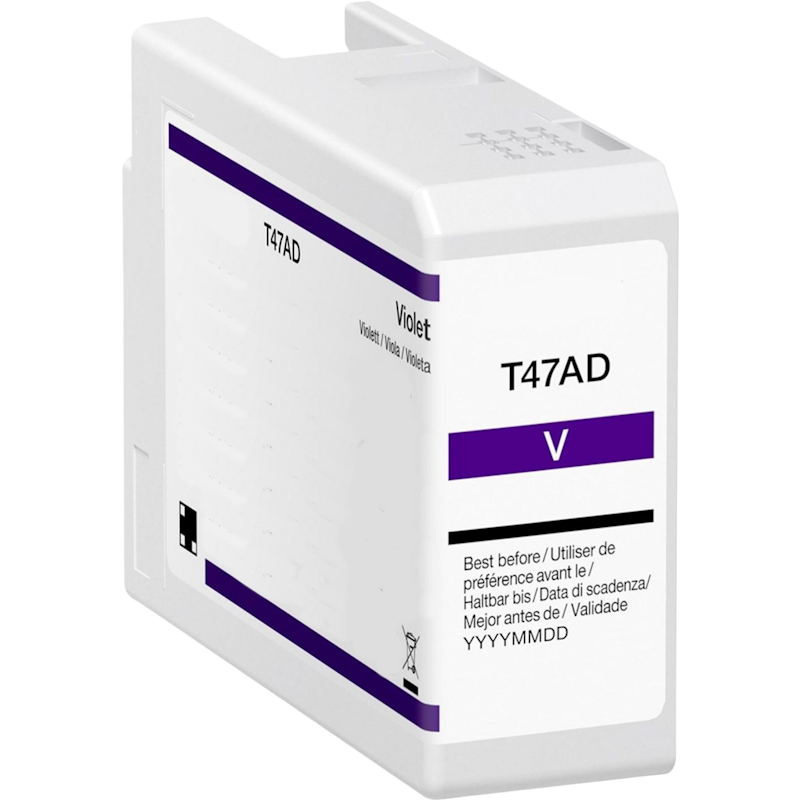 Tinteiro Compatível Epson T47AD Violeta