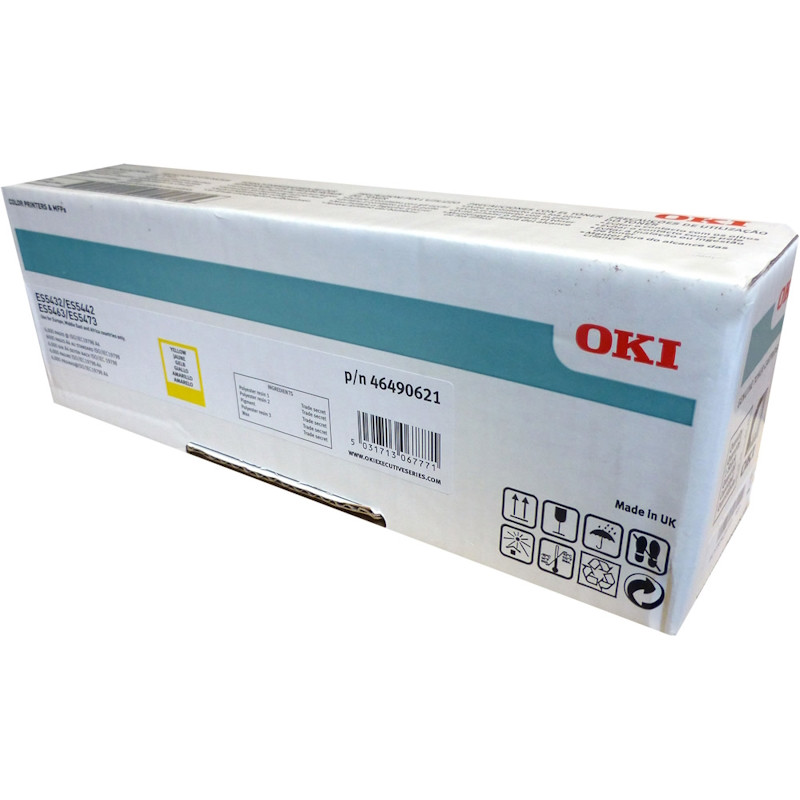 Toner Original OKI ES5432 Amarelo