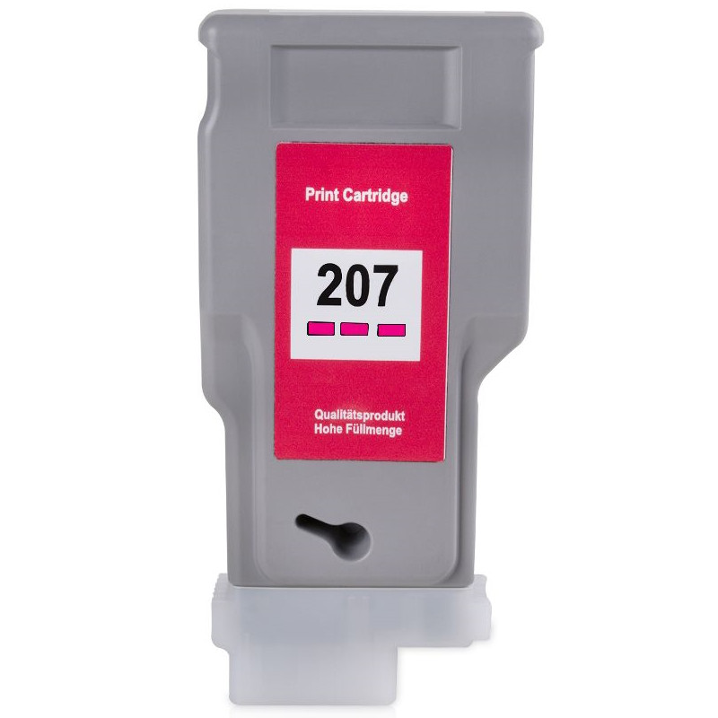 Tinteiro Compatível Canon PFI207 Magenta