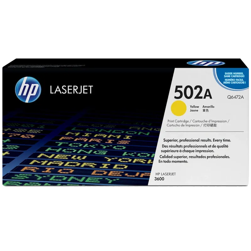 HP 502A Y