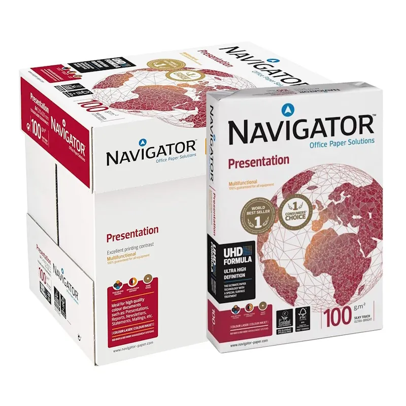 Papel Fotocopia A3 100gr Navigator (Presentation) 4x500fls