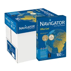 Papel Fotocopia A3 160gr Navigator (Office Card) 5x250fls