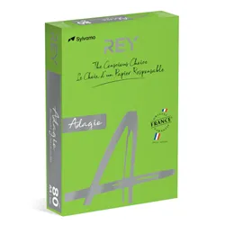 Papel Fotocopia Adagio(cd52) A4 80gr (Verde Intenso) 1x500Fls