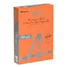Papel Fotocopia Adagio(cd21) A4 80gr (Laranja Intenso) 1x500FLS