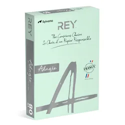 Papel Fotocopia Adagio A4 80gr Verde Vivo (Esmeralda) 1x500Fls