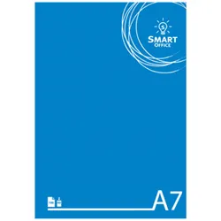 Bloco Notas Smart Office A7 Liso, 60gr, 100 Folhas