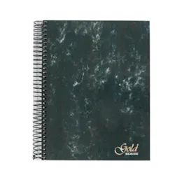 Caderno Espiral A5 Quadriculado Capa Dura 120 Folhas 70gr