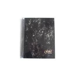 Caderno Espiral Gold Block A4 Quadriculado 70gr 160 Fls