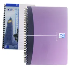 Caderno Espiral Oxford Office Book Capa PP A5 Pautado 90 fls