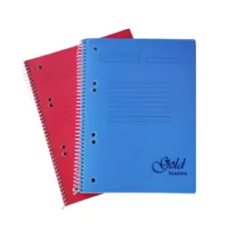 Caderno Espiral Platanus A5 Quadriculado 100Fls 70gr