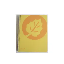 Caderno Espiral Polipropileno A5 Quad c/Furos 120Fls