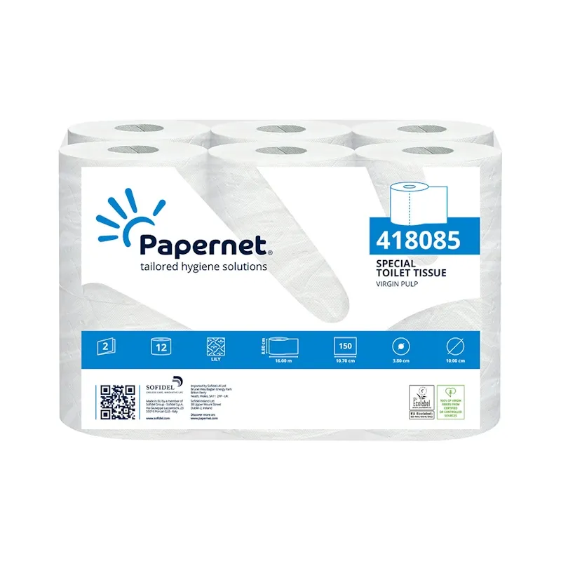 Papel Higiénico Doméstico PAPERNET Folha Dupla 16mt 12 Rolos Papel Higiénico Doméstico PAPERNET Folha Dupla 16mt 12 Rolos