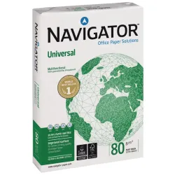 Papel Fotocópia A3 Branco Navigator Premium 80gr 500 Folhas