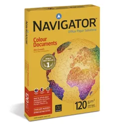 Papel Fotocópia A3 Branco Navigator Colour Documents 120gr 500 Folhas
