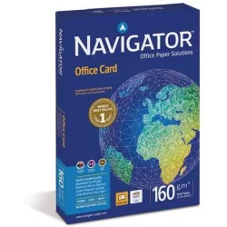 Papel Fotocópia A3 Branco Navigator Office Card 160gr 250 Folhas