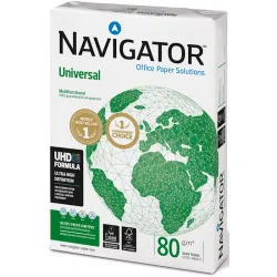 Papel Fotocópia A4 Branco Navigator Premium Universal 80gr 500Fls