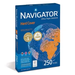 Papel Fotocópia A4 Branco Navigator Hard Cover 250gr 125Fls