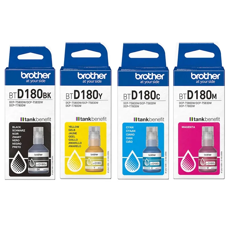Pack Tinteiros Original Brother D180