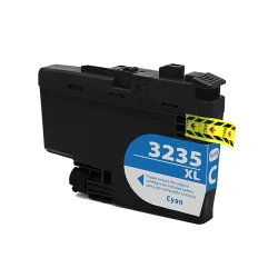 Tinteiro Compatível Brother LC3235XL, LC-3235XL Ciano