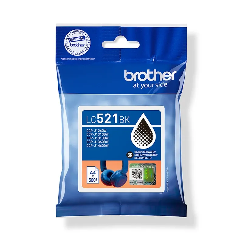 Tinteiro Original Brother LC521 Preto