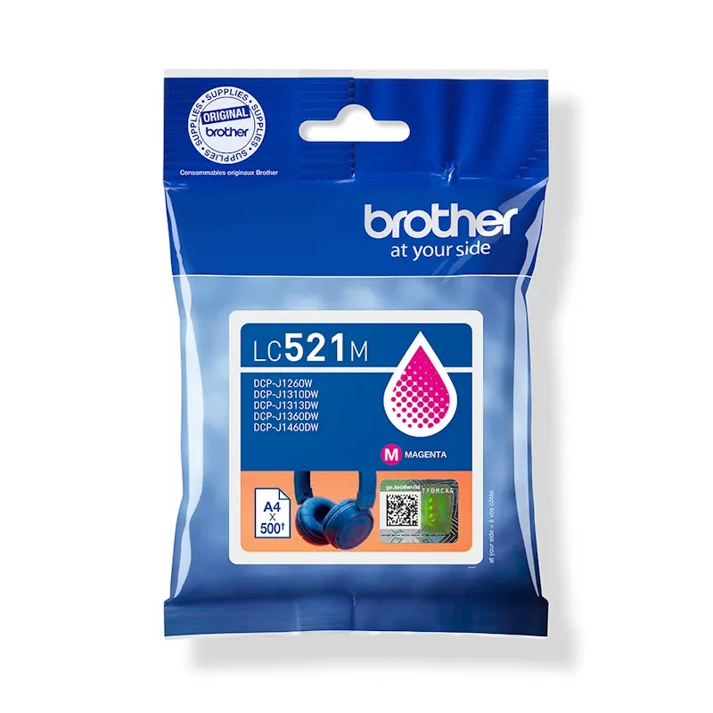 Tinteiro Original Brother LC521 Magenta