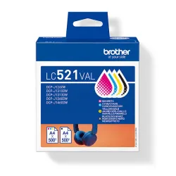 Pack Tinteiros Original Brother LC521