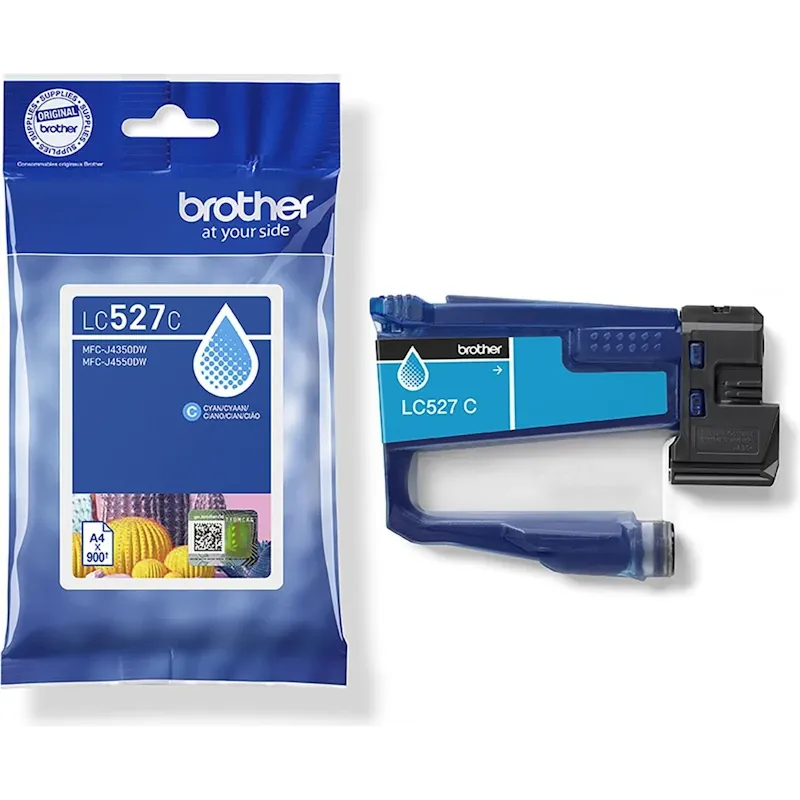 Tinteiro Original Brother LC527 Ciano