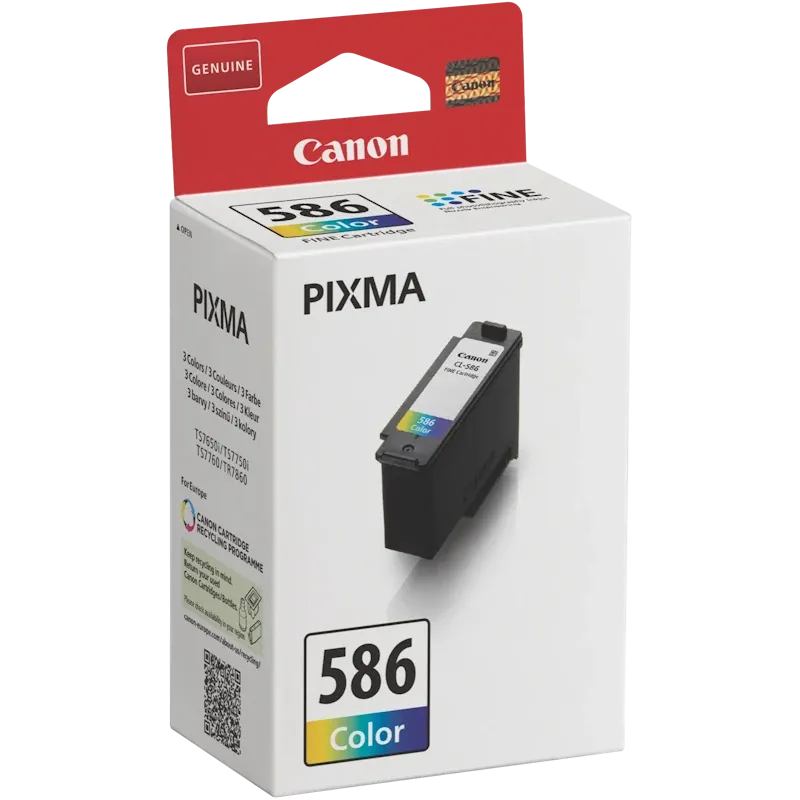 Tinteiro Original Canon CL586 Tricolor