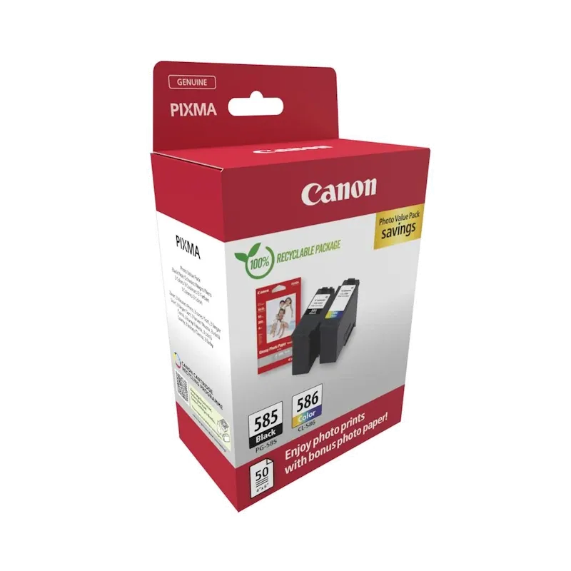 Pack Tinteiros Original Canon PG585/CL586