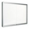 Vitrine de Interior com portas de correr em aluminio