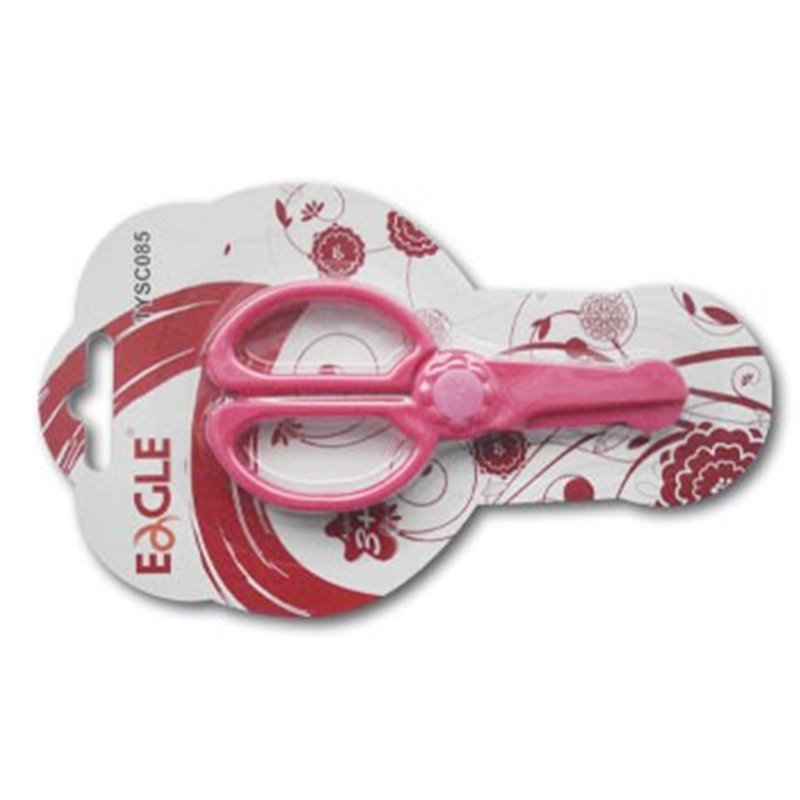 Tesoura 13cm Eagle sem Lamina para Criancas