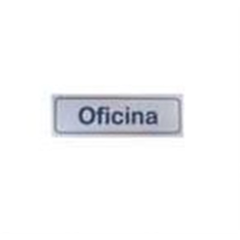 Sinaletica (Oficina) Plastico Adesivo