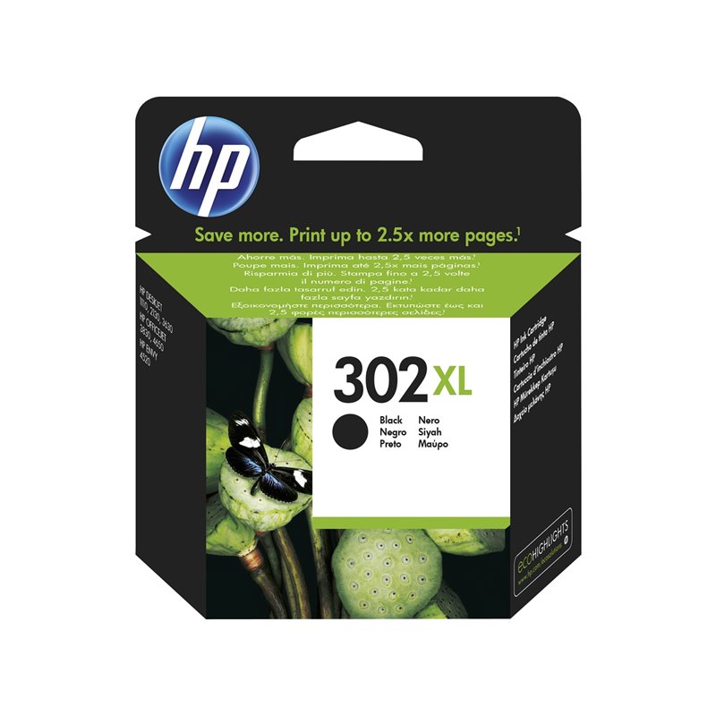 HP Nº302 XL BK