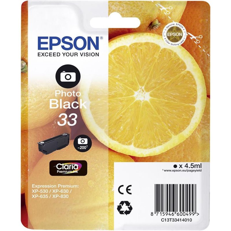 Epson 33 BK Photo