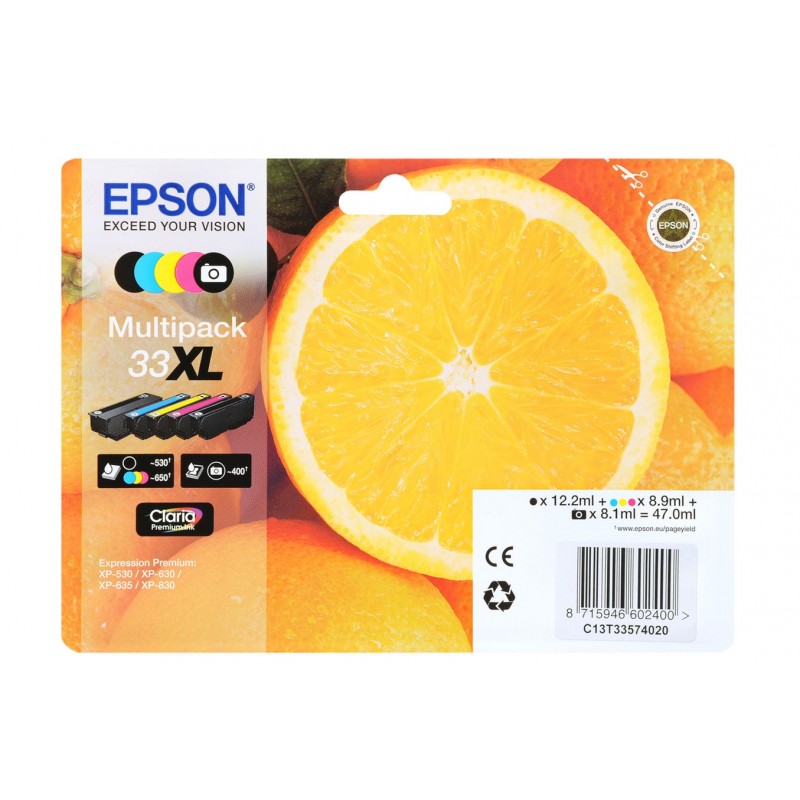Epson 33 Pack XL Epson 33 Pack XL
