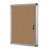 Vitrine de Interior oval fundo cortica